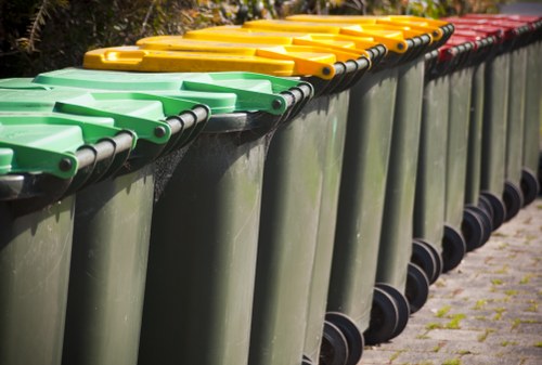 Eco-friendly disposal of cleared items