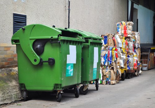 Mini skip suitable for small clean-up projects in Euston