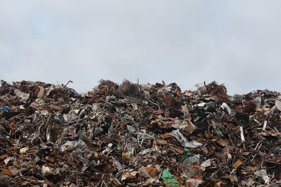 A close-up view of a large pile of crushed and crumpled aluminum cans, predominantly silver in color, with some featuring recognizable branding such as a red Coca-Cola logo and other colourful labels.
